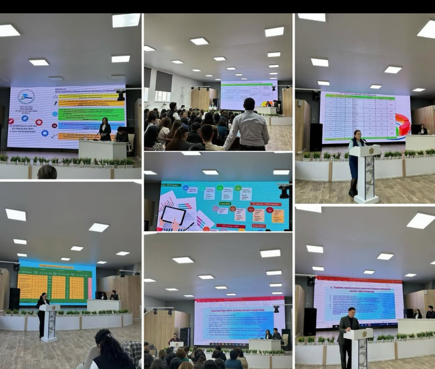 2025 жылдың 31 наурызында №185 мектеп-гимназияда «БІЛІМНІҢ БАҒДАРЛЫ МҮМКІНДІКТЕРІ: САПА МЕН НӘТИЖЕ» тақырыбында №5 педагогикалық кеңес өтті.