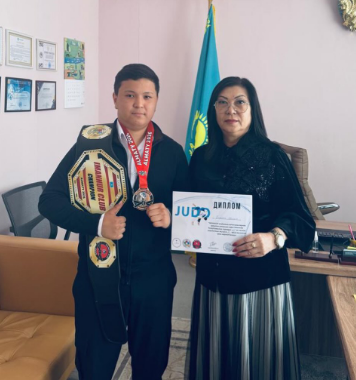 “IMANNUR” клубының қатысушысы Байты Ислам республикалық дзюдо турнирінде жоғары нәтиже көрсетіп, +60 кг салмақ дәрежесінде 🥇 І ОРЫН иеленді!